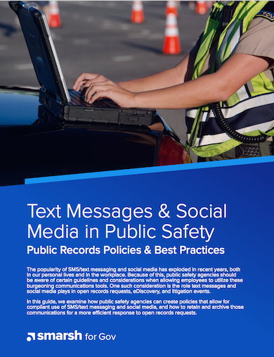 Text Messages & Social Media in Public Safety