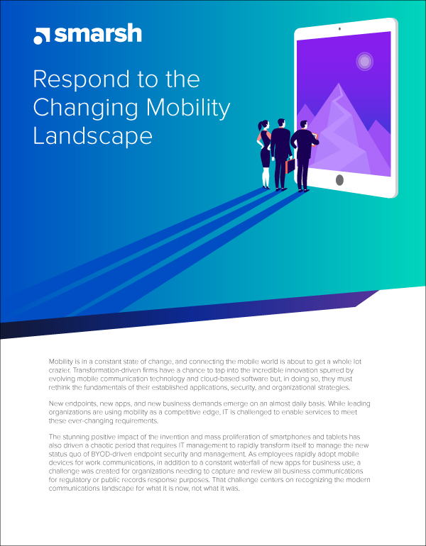 Respond to the Changing Mobility Landscape