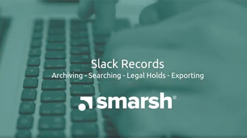 smarsh + slack video thumbnail